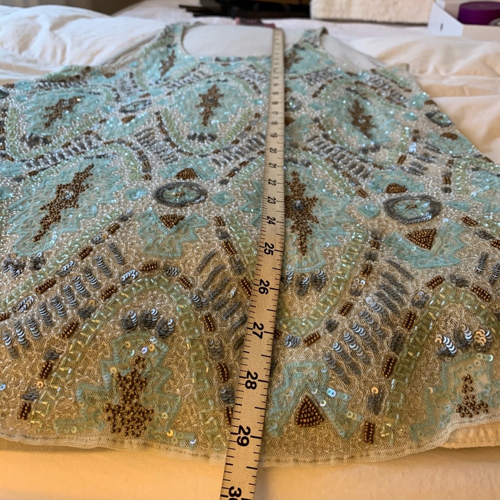 Calypso St. Barth Beaded Top - Picture 6 of 7